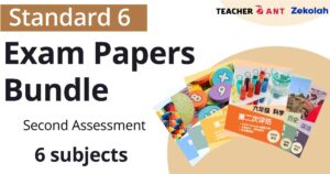 六年级第二次评审考卷配套（6合1） Standard 6 Second Assessment Papers (6-in-1)
