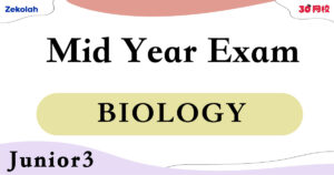 【独中历年考卷】 独中初三 年中考卷 生物【Past Year Papers】Junior 3 Mid Year Exam Biology