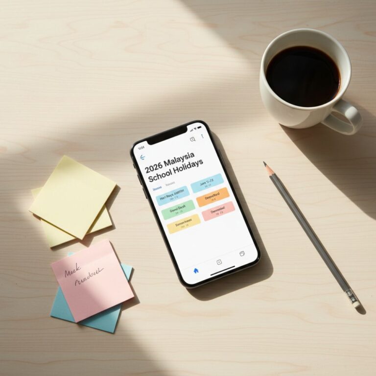 Add Malaysia School Holidays Calendar to Your Phone!